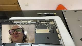 Будни Remontapple MacBook Pro 13 Mid 2017 A1708 оказался залитым но работает 