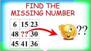 Find The Missing Number  - Hard Math Puzzle | Maths Puzzle | Number Puzzle