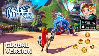 Draconia Saga GLOBAL - Official Launch MMORPG Gameplay (Android/iOS)