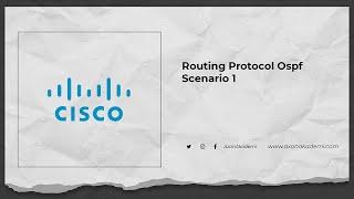 Routing Protocol Ospf Scenario 1: The Basics