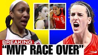 Caitlin Clark Bullies GO NUTS After Caitlin Clark STOLE MVP from A'ja & Broke The Entire WNBA!