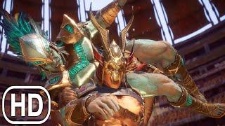 MORTAL KOMBAT 11 Shao Kahn VS Kotal Kahn FULL Fight Scene