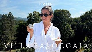 A WEEK AT VILLA BALOCCAIA ITALY VLOG | Alessandra Rosa