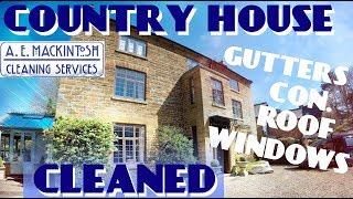 Country House Spring Clean - Gutters, Conservatory, and Windows Cleaned