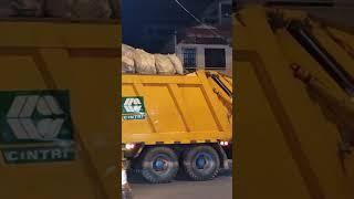Garbage truck is good -15922#shorts #youtubeshorts #truck #excavator #garbage