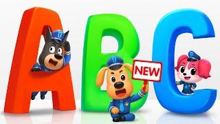 ABCs Are Missing |  Learn English Alphabet Letters | Kids Cartoon | Sheriff Labrador