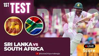 Live Score: SA vs SL 1st TEST Day 2 I Sri Lanka tour of South Africa 2024 |