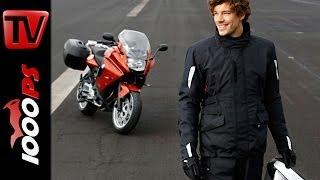 BMW Bekleidung 2014- StreetGuard- Handschuhe "Two in One" - Black Leather