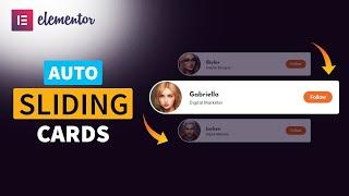 Auto Sliding Carousel | Team Member Carousel | Elementor Pro tricks | WordPress Elementor tutorials