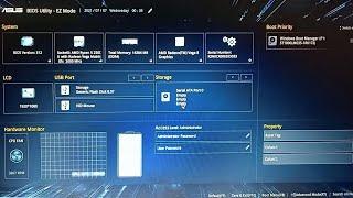 How to boot ASUS Laptop from Bootable USB Drive - BIOS Utility EZ mode | VivoBook F570ZD