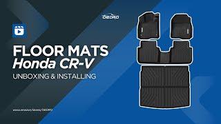 OEDRO Floor Mats & Cargo Liner Fit for Honda CRV #oedroautoparts #hondacrv #oedrofloormats