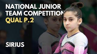 Russian National Team Championship in Artistic Gymnastics – Juniors 13-15. Qualification. Part 2