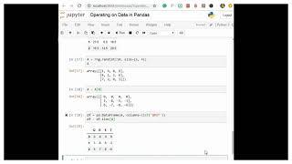 Ufuncs Operations Between DataFrame and Series || Python|| Pandas|| Data Science || Machine Learning