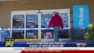 Tallahassee residents flock to stores in preparation for impending winter weather