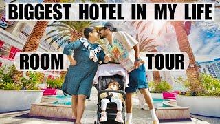 BIGGEST HOTEL IN MY LIFE  | WE STAYED IN A HUGE HOTEL | ROOM TOUR | Tenerife Island ️ | Binario 12