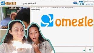 going on OMEGLE for the first time because quarantine is driving us nuts... (never doing this again)