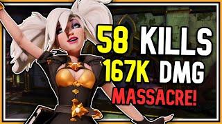 Amazing Evie HARD CARRY (58 Kills!) - Paladins Evie Gameplay