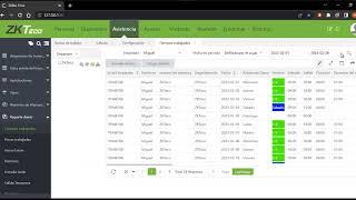 07 ¿Cómo realizar los cálculos de asistencia y visualizacion de los reportes? - ZKBio Time