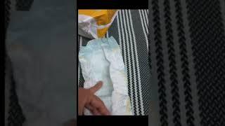 #Pampers active baby #newborn #diaper taped style