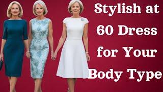 Look Fabulous at 60+ Dress for Your Body Type| Graceful Style 50+