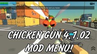 Chicken Gun 4.1.02 Mod Menu by Bomb Hacker & Lary Hacker | God Mode, No Clip, Players Menu, etc...