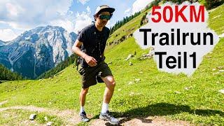 Trailrunning Deluxe durchs Karwendelgebirge mit brutale Hitze (Teil1)