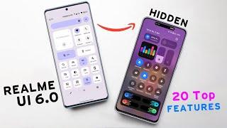 Realme Ui 6.0 Official Update : Top 20 Hidden Features | Android 15 for GT 6/6T,P1 Pro,11/12/13 Pro