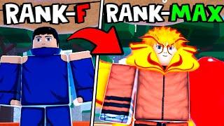 FUI do RANK F ao MAX no SHINOBI LIFE 2! (SHINDO LIFE)