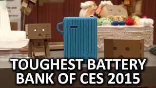 Google Ingress Charger and Waterproof Battery Bank - Cheero Booth - CES 2015