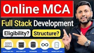 MCA in Full Stack Development | Salary? | Online MCA Admission | MCA Eligibility |MCA Specialisation