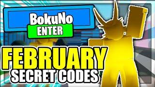 (FEBRURAY 2021) ALL *NEW* SECRET OP CODES! Boku No Roblox: Remastered