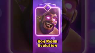  Hog Rider Evolution #clashroyale