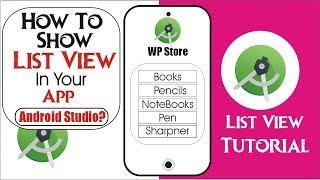 How to Implement List View in Android Studuio Apps?