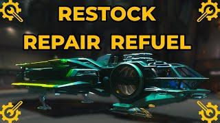 How to Refuel, Restock & Repair Your Ship In Star Citizen