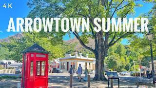 Arrowtown New Zealand Walking Tour Summer 2025 4K | New Zealand's Hidden Gem | Otago South Island