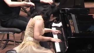 "Yellow River" Piano Concerto 黄河协奏曲 (3/4) Angela Lin, Macau Youth SO & Veiga Jardim