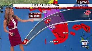 Hurricane Milton: 5 a.m. forecast