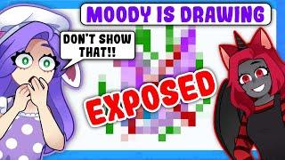 MOODY EXPOSED ME In DRAW IT! (Roblox)