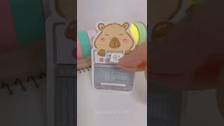 Capybara Coloring Machine Paper Craft #papercraft #capybara