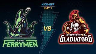 SMITE Pro League Phase 2 Kick-Off Day  1: Styx Ferrymen Vs Gilded Gladiators