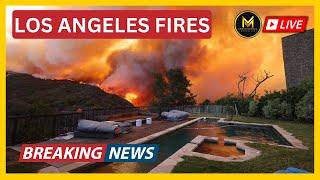 BREAKING: NEW Fires in Los Angeles; Auto Fire, Palisades, Eaton, and Hurst