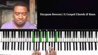 G Gospel Chords & Runs with Reharmonization | I Surrender All