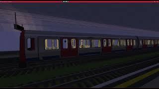 london underground s8 stock metropolitan line in minecraft