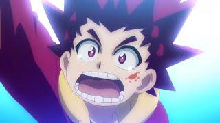 Lui Shirosagi saves Hyuga Asahi from certain death | BeyBlade Burst Sparking / Superking