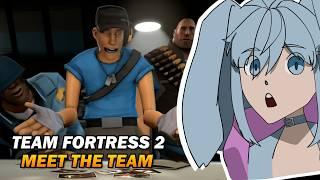 Meet the Team from Team Fortress 2 with Bunny Vtuber - Torineesan Reacts