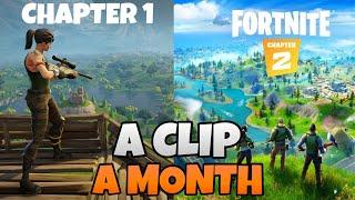 I Took A Clip Every Month From 2018-2020 - A Fortnite Journey