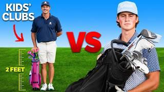 Can Bryson DeChambeau Beat Me With Kids’ Clubs?