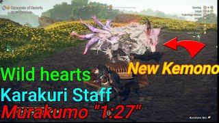 Wild Hearts New Kemono Hunt: Murakumo "1:27" (Solo / Karakuri Staff)