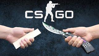 How to make a butterfly knife cs go from wood?, Как сделать нож-бабочку из дерева? ?