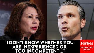 JUST IN: Tammy Duckworth Tells Sec. Hegseth To His Face That His 'Failures' Have Been 'Staggering'